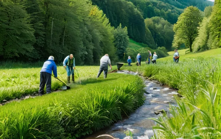 기후 변화와 식수 문제 - Modern German Home with Rainwater Harvesting**
A warm, inviting scene of a well-maintained German ga...